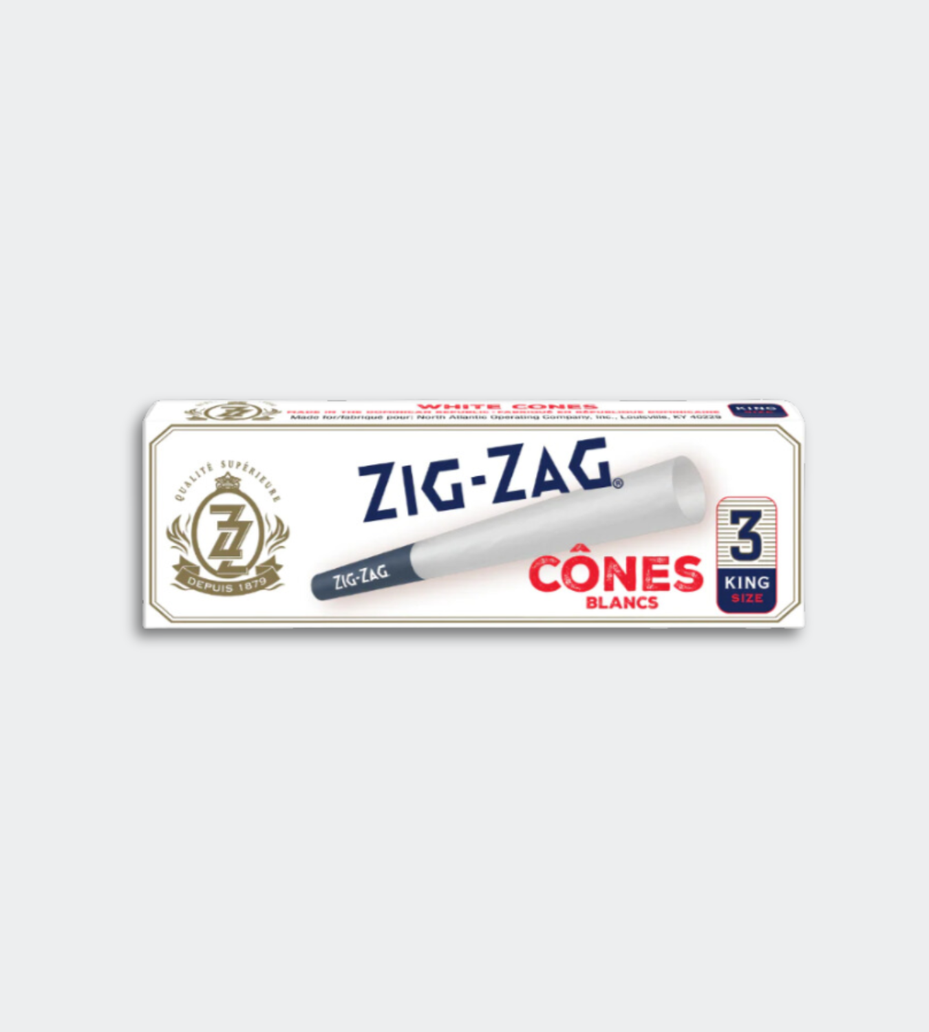 Zig-Zig | Cones | King Size | 3-Pack